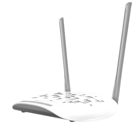 ACCESS POINT TP-LINK wireless 300Mbps, port 10/100Mbps, 2 antene externe, pasiv PoE, 2T2R, Client, Universal/ WDS Repeater, wire