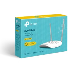 ACCESS POINT TP-LINK wireless 300Mbps, port 10/100Mbps, 2 antene externe, pasiv PoE, 2T2R, Client, Universal/ WDS Repeater, wire