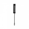 HUB extern VERBATIM, Gigabit LAN x 1, USB 3.0 x 2, HDMI x 1 (4K), USB Type C x 1, conectare USB Type C, cablu 15 cm, max. 3A, br