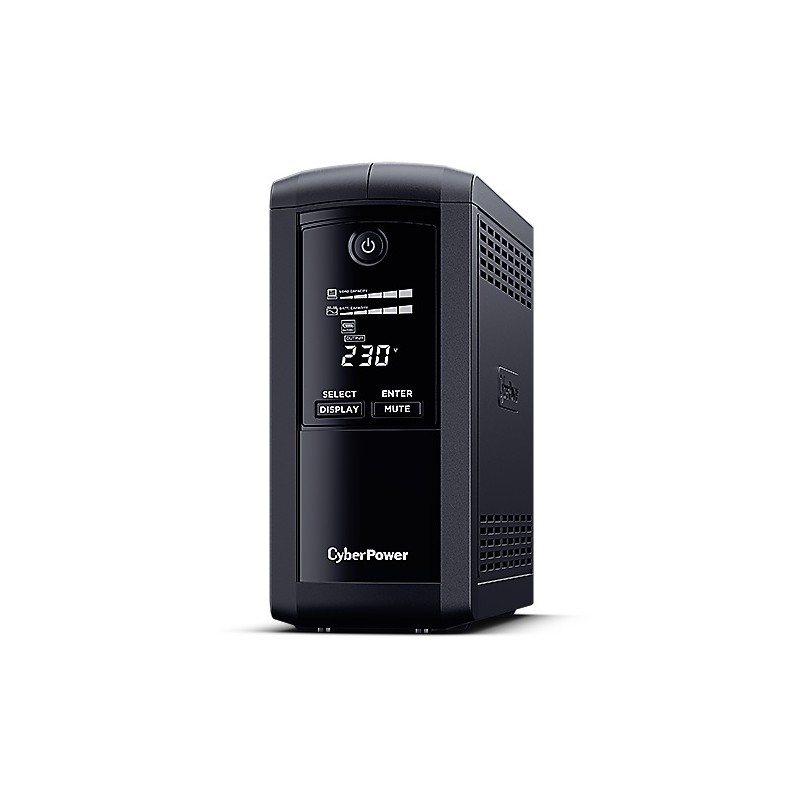 UPS CYBER POWER Line Int. cu management,LCD,tower, 1000VA/ 550W,AVR,4xSchuko,LCD,1x12V/9Ah,Backup 1-8 min,incarc 8h,USB,RS232,RJ