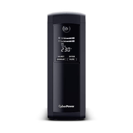 UPS CYBER POWER Line Int. cu manag,tower,1600VA/ 960W,AVR,5xSchuko,LCD,2x 12V/9Ah,Backup 1-8 min,incarcare 8h,conector USB,RS232