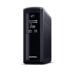 UPS CYBER POWER Line Int. cu manag,tower,1600VA/ 960W,AVR,5xSchuko,LCD,2x 12V/9Ah,Backup 1-8 min,incarcare 8h,conector USB,RS232