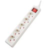 PRELUNGITOR SPACER, Schuko x 5, conectare prin Schuko (T), cablu 1.8 m, 16 A, max. 3500W, protectie supratensiune, protectie cop