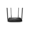 ROUTER MERCUSYS wireless 1200Mbps, 3 porturi 10/100/1000Mbps, Dual Band AC1200 "AC12G"(timbru verde 0.8 lei)