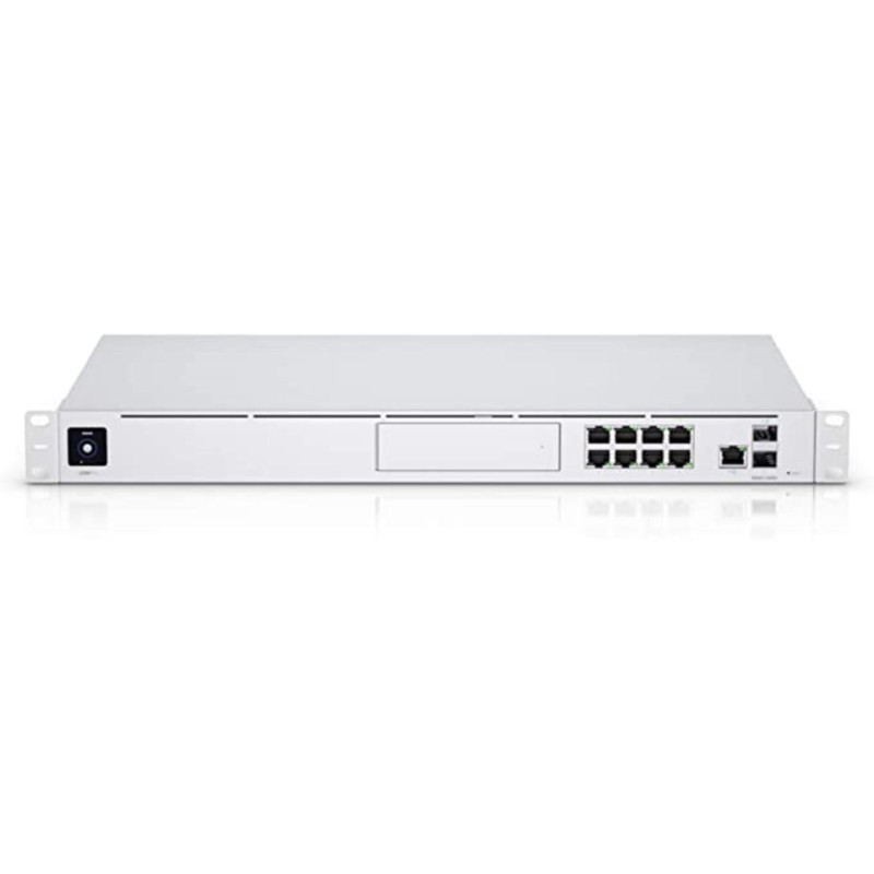 ROUTER Ubiquiti Dream Machine Pro, wired, port LAN 10/100/1000 x 9, port WAN 10/100/1000 x 1, "UDM-PRO" (timbru verde 0.8 lei)