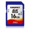 CARD SD KINGMAX, 16 GB, SDHC, clasa 10, standard UHS-I U1, "KM16GSDHCUHSP" (timbru verde 0.03 lei)
