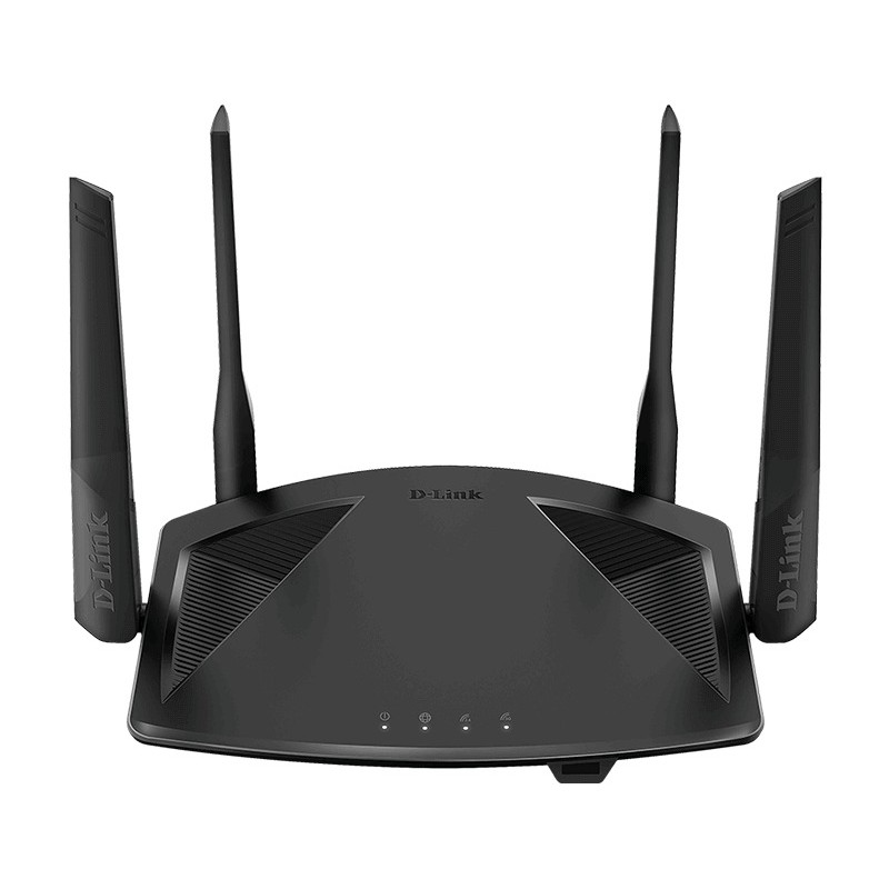 ROUTER D-Link wireless 1800Mbps,1 x WAN Gigabit, 4 porturi LAN Gigabit, 2.4 Ghz/5 Ghz dual band, 4 antene externe, WI-FI 6 "DIR-