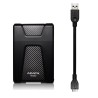 HDD extern ADATA 2 TB, HD650, 2.5 inch, USB 3.2, negru, "AHD650-2TU3-CBK" (timbru verde 0.8 lei)