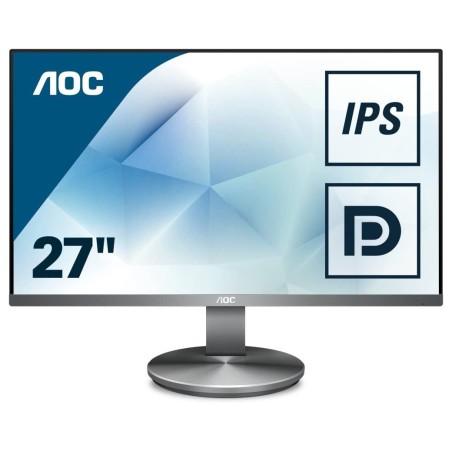 MONITOR AOC 27", Multimedia, IPS, Full HD (1920 x 1080), Wide, 250 cd/mp, 4 ms, HDMI, VGA, DisplayPort, "I2790VQ/BT" (timbru ver
