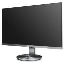 MONITOR AOC 27", Multimedia, IPS, Full HD (1920 x 1080), Wide, 250 cd/mp, 4 ms, HDMI, VGA, DisplayPort, "I2790VQ/BT" (timbru ver