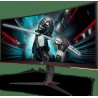 MONITOR AOC 34" gaming, VA, UWQHD (3440 x 1440), Wide, 300 cd/mp, 1 ms, HDMI, DisplayPort, "CU34G2/BK" (timbru verde 7 lei)