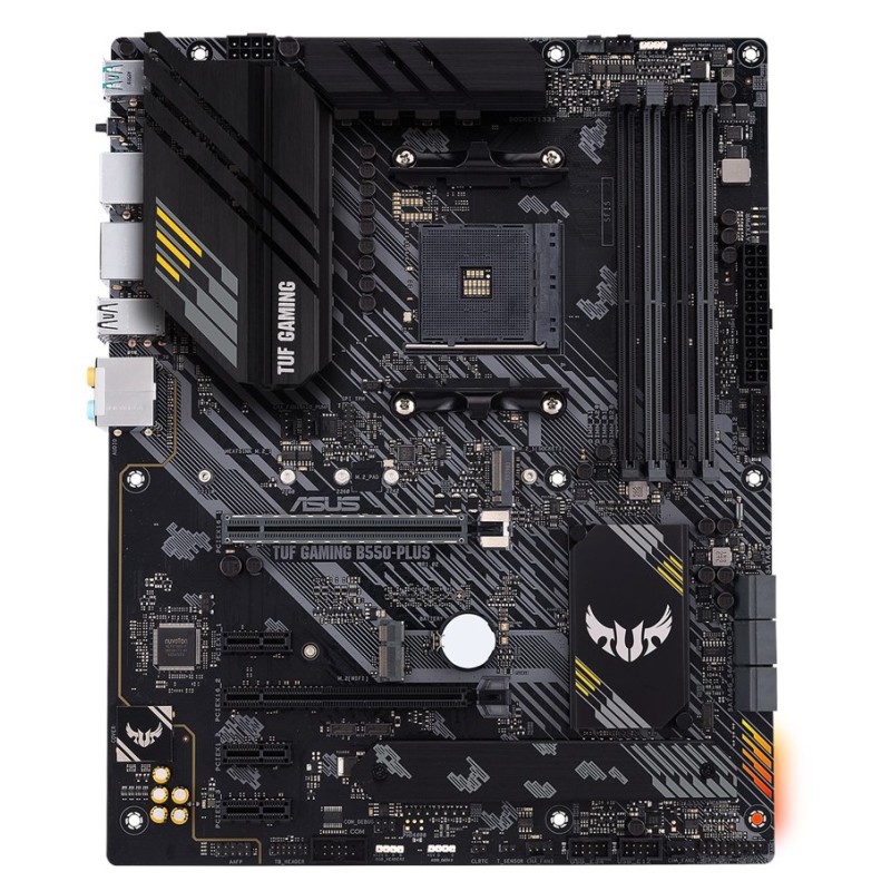 PLACA de BAZA Asus "TUF GAMING B550+", skt AM4, ATX, AMD B550, 4 x DDR4, max. 128 GB, 6 x SATA, 2 x M.2, 7.1, "TUF GAMING B550+"