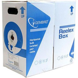 ROLA CABLU  UTP GEMBIRD, Cat5e, 305m, Cupru-Aluminiu, Solid, AWG24, "UPC-5004E-SOL"