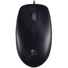 MOUSE LOGITECH, "B100", PC sau NB, cu fir, USB, optic, 800 dpi, butoane/scroll 3/1, , negru, "910-003357" 45501509 (timbru verde