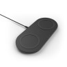 ALIMENTATOR wireless BELKIN, 2 x 10W, 2x pad-uri incarcare, negru "WIZ002VFBK" (timbru verde 0.18 lei)