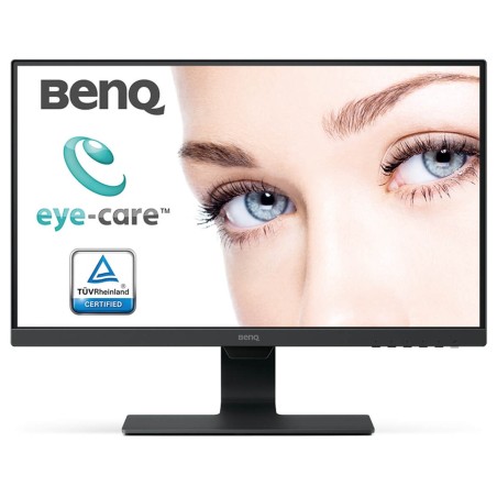 MONITOR BENQ 23.8", multimedia, IPS, Full HD (1920 x 1080), Wide, 250 cd/mp, 5 ms, HDMI, VGA, DisplayPort, "BL2480" (timbru verd