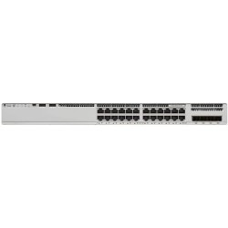 SWITCH PoE CISCO, "Catalyst 9200-24P"port Gigabit x 24, managed, rackabil, carcasa metalica, "C9200-24P-E" (timbru verde 2 lei)