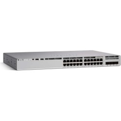 SWITCH PoE CISCO, "Catalyst 9200-24P"port Gigabit x 24, managed, rackabil, carcasa metalica, "C9200-24P-E" (timbru verde 2 lei)
