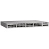 SWITCH PoE CISCO, "Catalyst 9200L-48T"port Gigabit x 48, managed, rackabil, carcasa metalica, "C9200L-48T-4G-E" (timbru verde 2 
