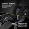 CASTI Corsair, "Void RGB Elite", cu fir, gaming, utilizare multimedia, microfon pe brat, conectare prin USB 2.0, negru, "CA-9011