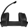 CASTI Corsair, "Void RGB Elite", cu fir, gaming, utilizare multimedia, microfon pe brat, conectare prin USB 2.0, negru, "CA-9011