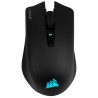 MOUSE CORSAIR, "Harpoon RGB", gaming, wireless, BT | 2.4GHz, 10000 dpi, butoane/scroll 6/1, iluminare, butoane programabile, mod