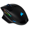 MOUSE CORSAIR, "Dark Core RGB Pro", gaming, wireless, BT| 2.4GHz, 18000 dpi, butoane/scroll 8/1, iluminare, butoane programabile
