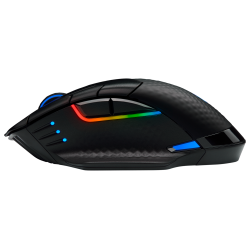 MOUSE CORSAIR, "Dark Core RGB Pro", gaming, wireless, BT| 2.4GHz, 18000 dpi, butoane/scroll 8/1, iluminare, butoane programabile