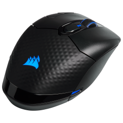 MOUSE CORSAIR, "Dark Core RGB Pro", gaming, wireless, BT| 2.4GHz, 18000 dpi, butoane/scroll 8/1, iluminare, butoane programabile