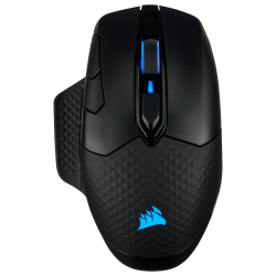 MOUSE CORSAIR, "Dark Core RGB Pro", gaming, wireless, BT| 2.4GHz, 18000 dpi, butoane/scroll 8/1, iluminare, butoane programabile