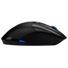 MOUSE CORSAIR, "Dark Core RGB Pro", gaming, wireless, BT| 2.4GHz, 18000 dpi, butoane/scroll 8/1, iluminare, butoane programabile