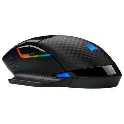MOUSE CORSAIR, "Dark Core RGB Pro", gaming, wireless, BT| 2.4GHz, 18000 dpi, butoane/scroll 8/1, iluminare, butoane programabile