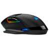 MOUSE CORSAIR, "Dark Core RGB Pro", gaming, wireless, BT| 2.4GHz, 18000 dpi, butoane/scroll 8/1, iluminare, butoane programabile
