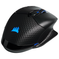 MOUSE CORSAIR, "Dark Core RGB Pro", gaming, wireless, BT| 2.4GHz, 18000 dpi, butoane/scroll 8/1, iluminare, butoane programabile