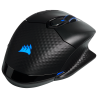 MOUSE CORSAIR, "Dark Core RGB Pro", gaming, wireless, BT| 2.4GHz, 18000 dpi, butoane/scroll 8/1, iluminare, butoane programabile