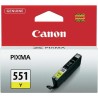 Cartus Cerneala Original Canon Yellow, CLI-551Y, pentru Pixma IP-7250|8750|IX-6850|MG-5450|5550|5650|6350|6450|6650|7150|7550|MX