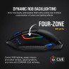 MOUSE CORSAIR, "Dark Core RGB Pro SE", gaming, wireless, BT | 2.4GHz,18000 dpi, butoane/scroll 8/1, iluminare,butoane programabi