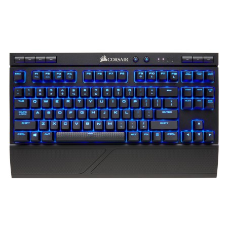 TASTATURA CORSAIR - gaming wireless | cu fir, 87 taste, format TKL , mecanica, switch Cherry MX, Bluetooth | Wireless (2.4 GHz) 