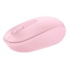 MOUSE MICROSOFT, "Mobile 1850", PC sau NB, wireless, 2.4GHz, optic, 1000 dpi, butoane/scroll 3/1, , roz, "U7Z-00023" (timbru ver