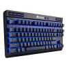 TASTATURA CORSAIR - gaming wireless | cu fir, 87 taste, format TKL , mecanica, switch Cherry MX, Bluetooth | Wireless (2.4 GHz) 