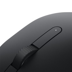 MOUSE DELL, "MS3320W", PC sau NB, wireless, Bluetooth | 2.4GHz, optic, 1600 dpi, butoane/scroll 3/1, mod dual de conectare, negr