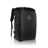 RUCSAC DELL, pt. notebook de max. 17 inch, 1 compartiment, buzunar frontal | buzunar lateral x 2, waterproof, poliester, negru /