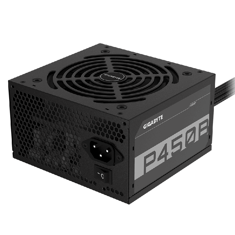 SURSA GIGABYTE , 450 W, ATX 12V V2.31, fan 120 mm x 1, 80 Plus Bronze, "GP-P450B" (timbru verde 2 lei)