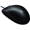 MOUSE LOGITECH, "B100", PC sau NB, cu fir, USB, optic, 800 dpi, butoane/scroll 3/1, , negru, "910-003357" 45501509 (timbru verde