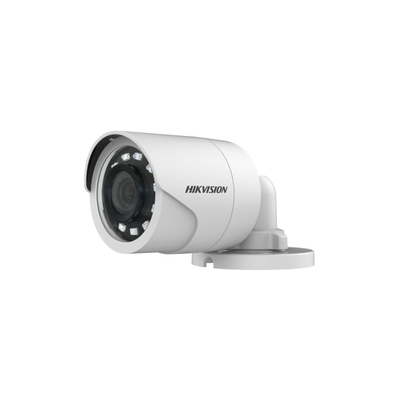 CAMERA supraveghere HIKVISION bullet, pt. exterior, dist. IR 20 m, lentila fixa 2.8 mm, 2 Mpx, cu fir, carcasa metal, "DS-2CE16D