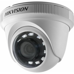 CAMERA supraveghere HIKVISION turret, pt. exterior, dist. IR 20 m, lentila fixa 3.6 mm, 2 Mpx, cu fir, carcasa plastic, "DS-2CE5