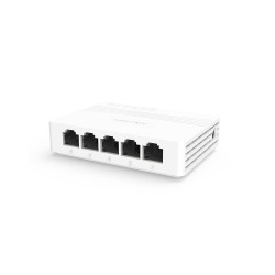 SWITCH HIKVISION, , porturi Gigabit x 8, unmanaged, rackabil, carcasa plastic, "DS-3E0508D-E" (timbru verde 2 lei)