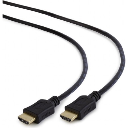 CABLU video GEMBIRD, HDMI (T) la HDMI (T), 3m, conectori auriti, rezolutie maxima 4K (3840 x 2160) la 60 Hz, negru, "CC-HDMI4L-1