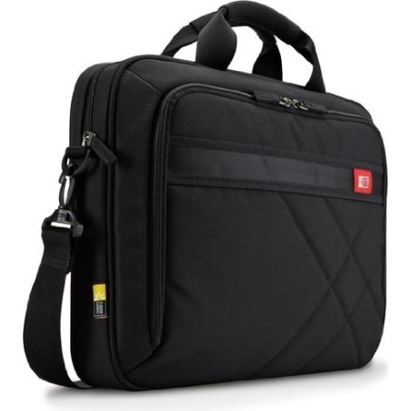 GEANTA CASE LOGIC, pt. notebook de max. 17 inch, 1 compartiment, buzunar frontal | buzunar dorsal, waterproof, poliester, negru,