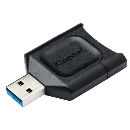 CARD READER extern KINGSTON, interfata USB 3.0, citeste/scrie: SD, micro SD, plastic, negru, "MLP" (timbru verde 0.03 lei)